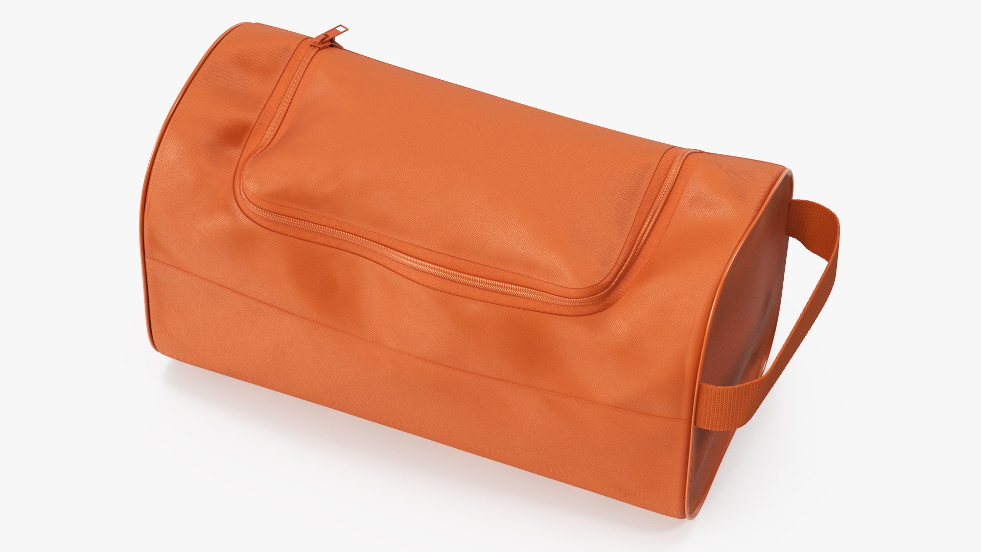 Athletic Shoe Bag Orange 3D model preview