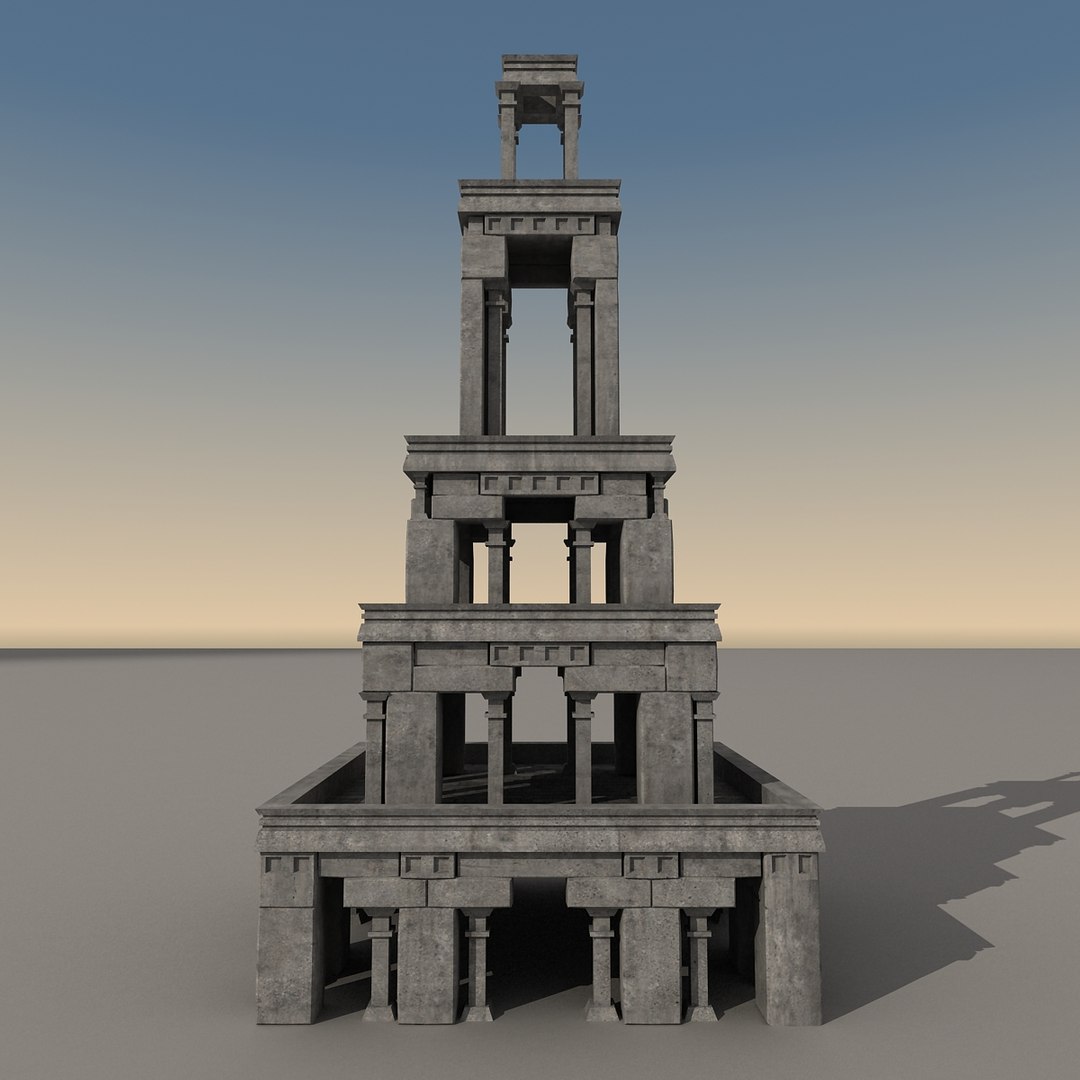 Ancient Fantasy Building Max