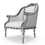 3D realistic classical furniture luxury model