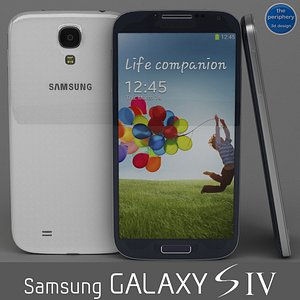 Samsung Galaxy S4 Blue & White