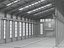 Modelo 3D do interior de um grande armazém industrial