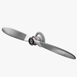 Airplane Propeller Two Blades