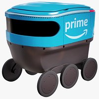 Delivery Robot Amazon Prime Scout PBR