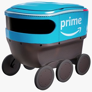 Delivery Robot Amazon Prime Scout PBR