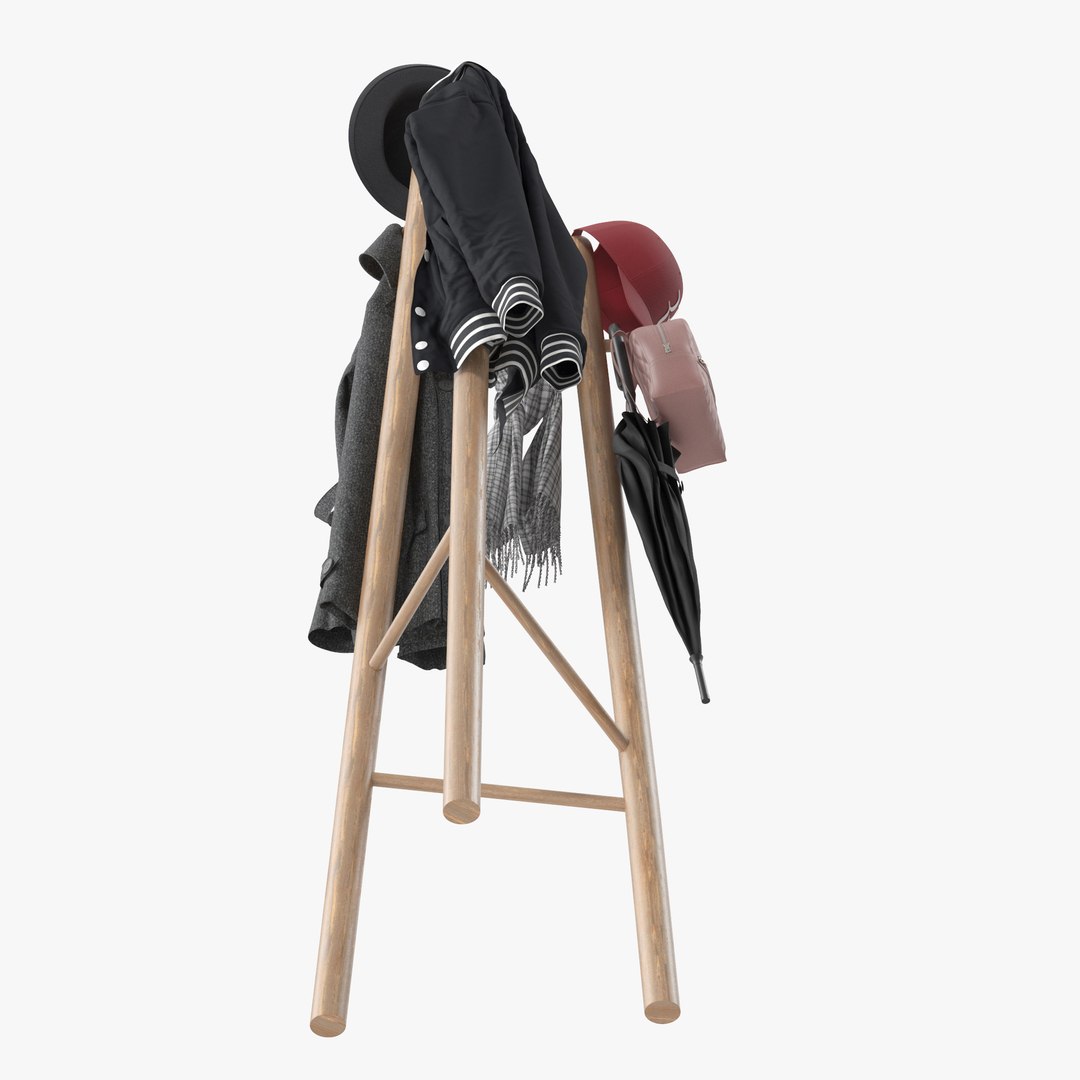 Sakti Coat Hanger Model TurboSquid 1929768