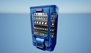 Cyberpunk Vending Machine 3D model