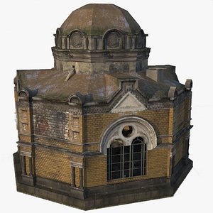 3d old crypt model