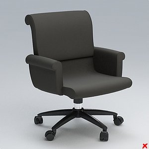 3d chair office model
