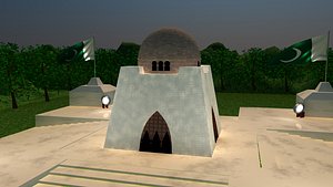 Quaid-e-Azam Tomb 3D