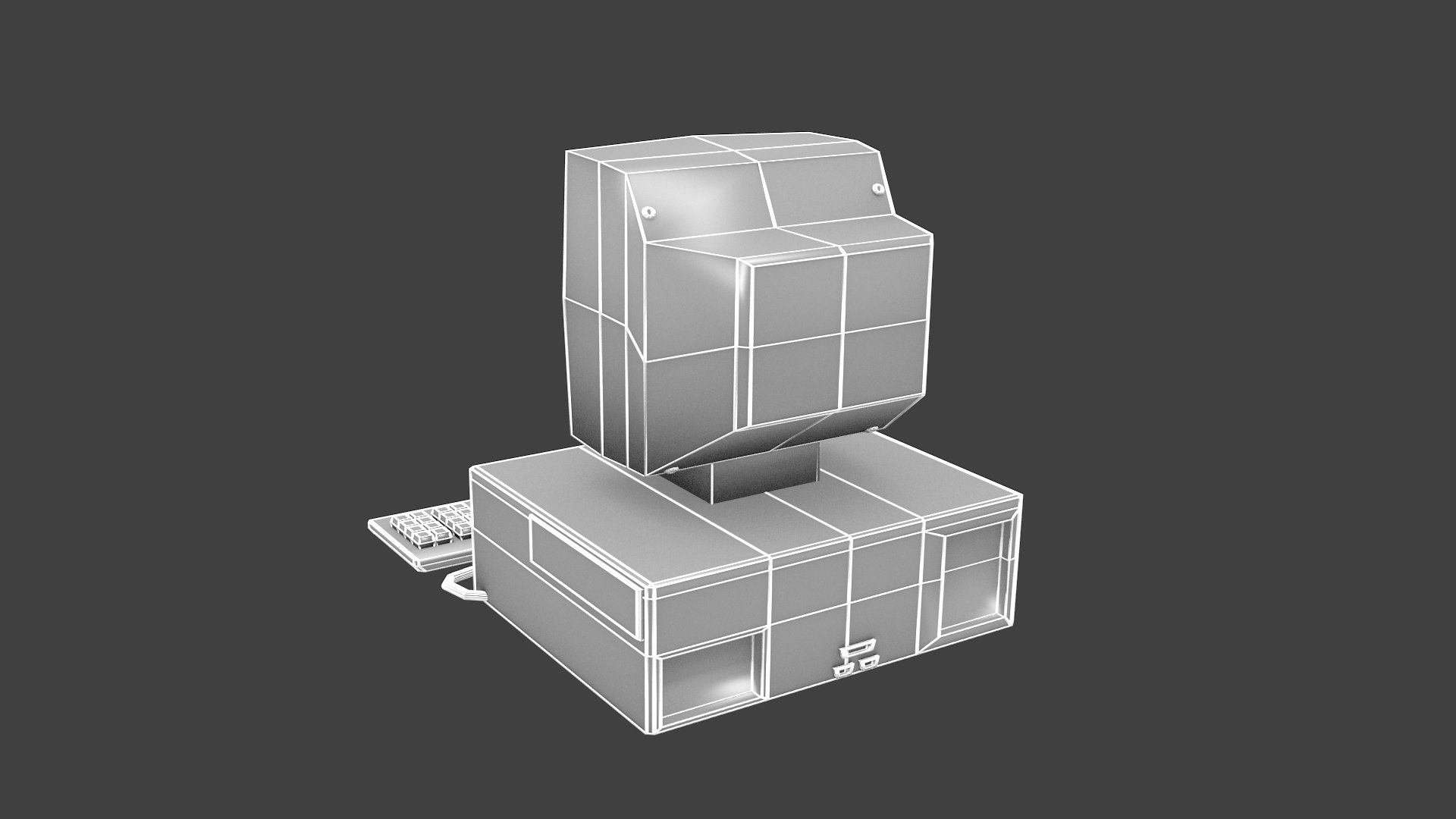 Old Computer 02 Model - TurboSquid 1940049