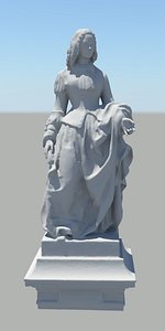 roman figure 16 3D model