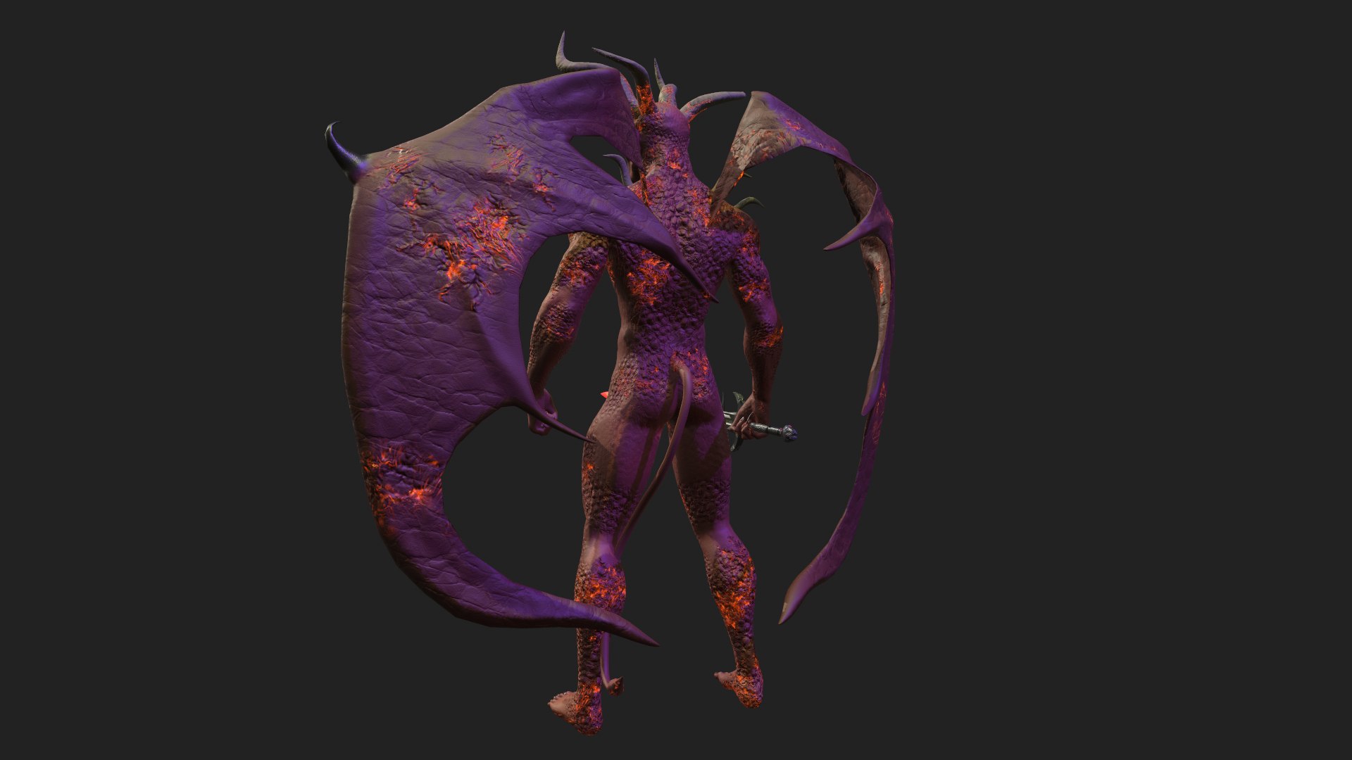 Red Demon 3D Model - TurboSquid 2420926