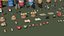 Pack de 142 objets de survie à faible polygone - Ressources prêtes pour le jeu