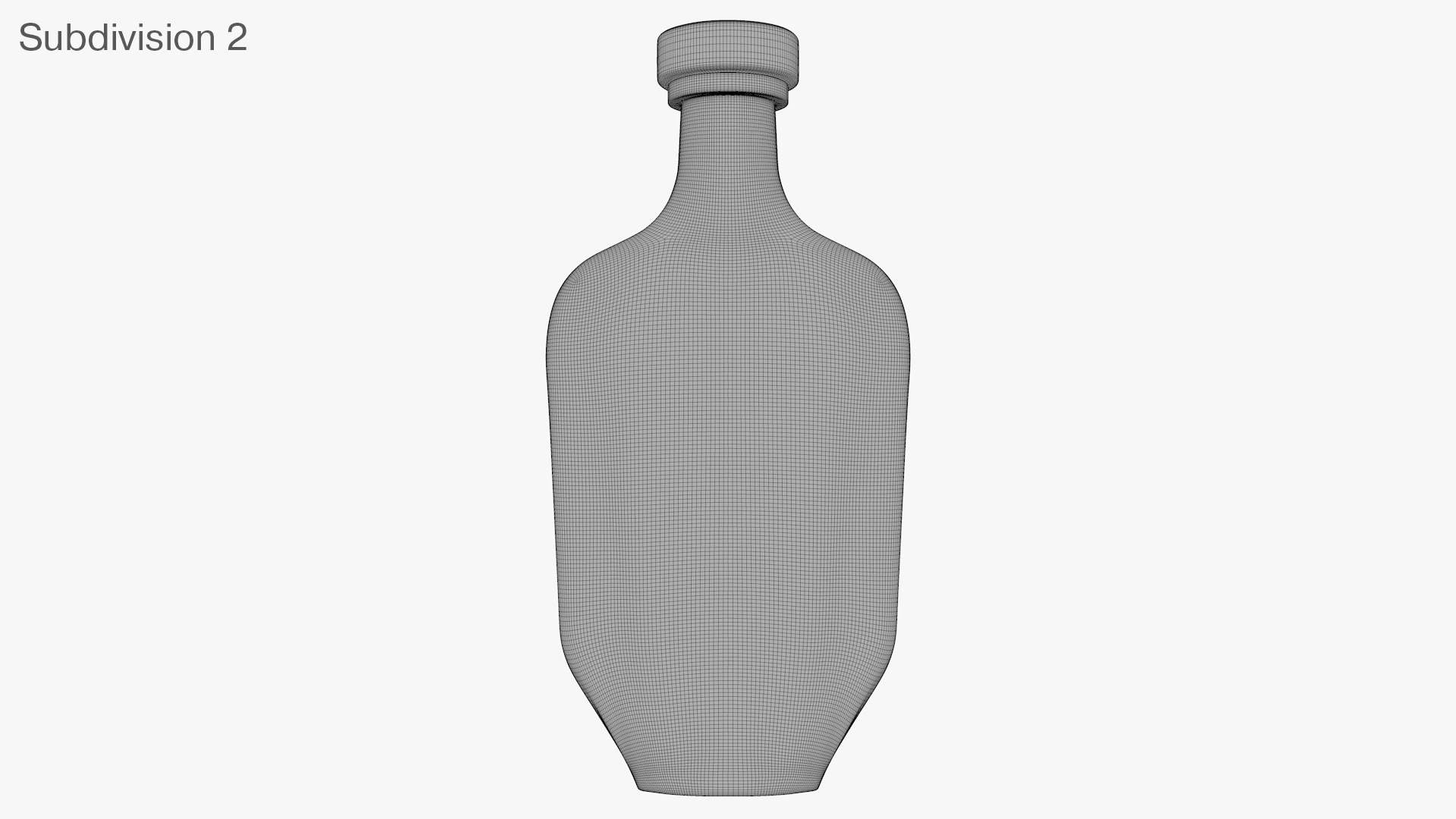 3D Bottle alcohol model - TurboSquid 1795957
