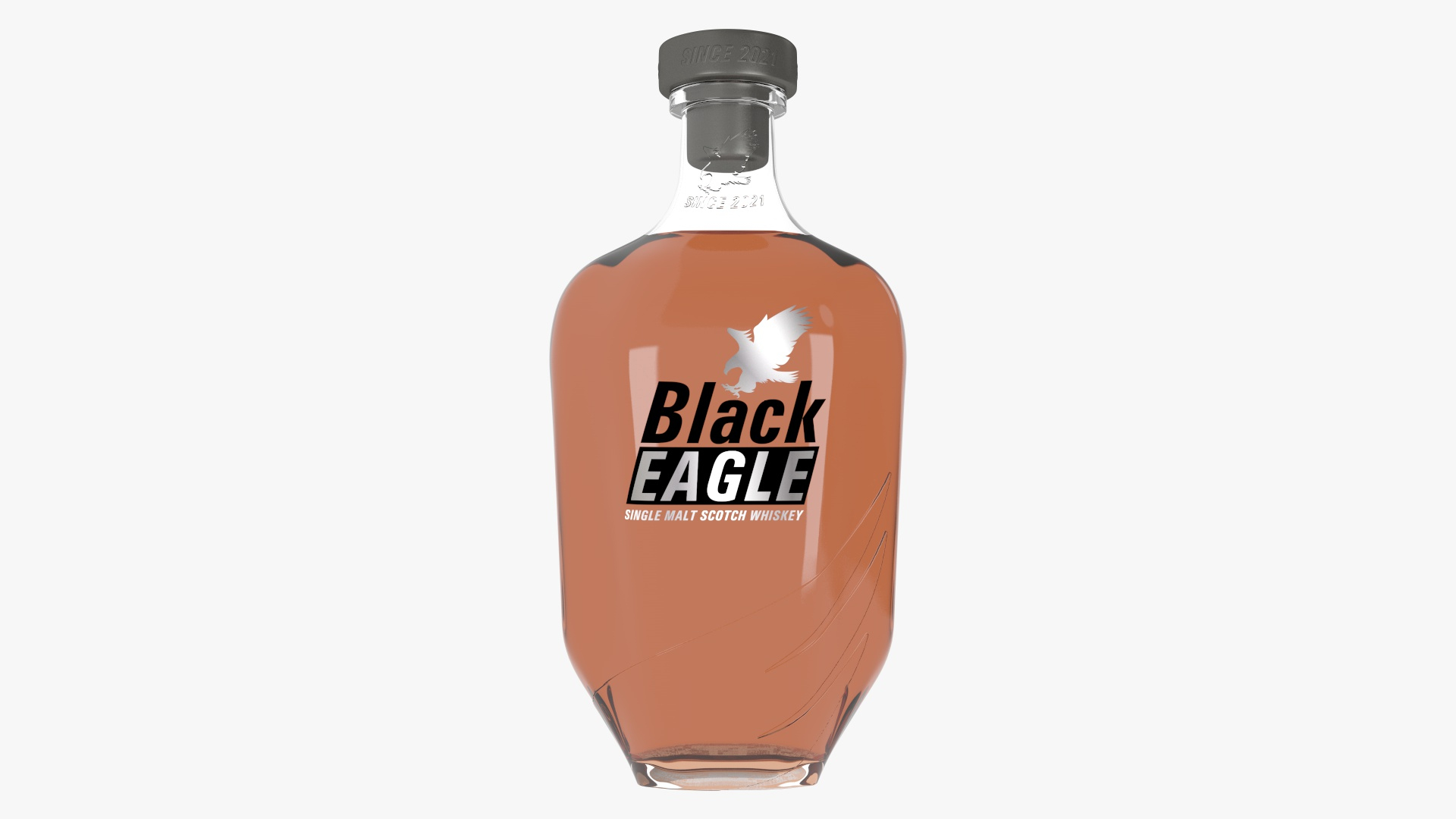3D Bottle alcohol model - TurboSquid 1795957