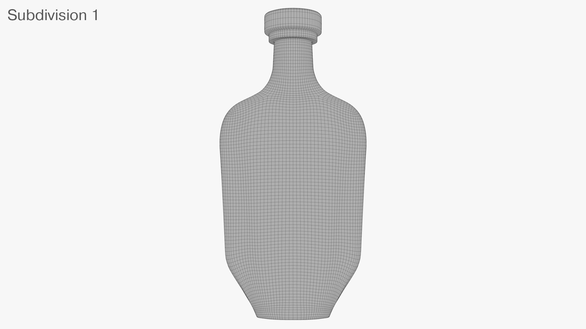 3D Bottle alcohol model - TurboSquid 1795957
