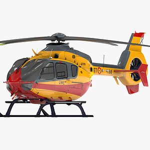 3D Eurocopter EC-135 UME Military Emergences Unity L2003