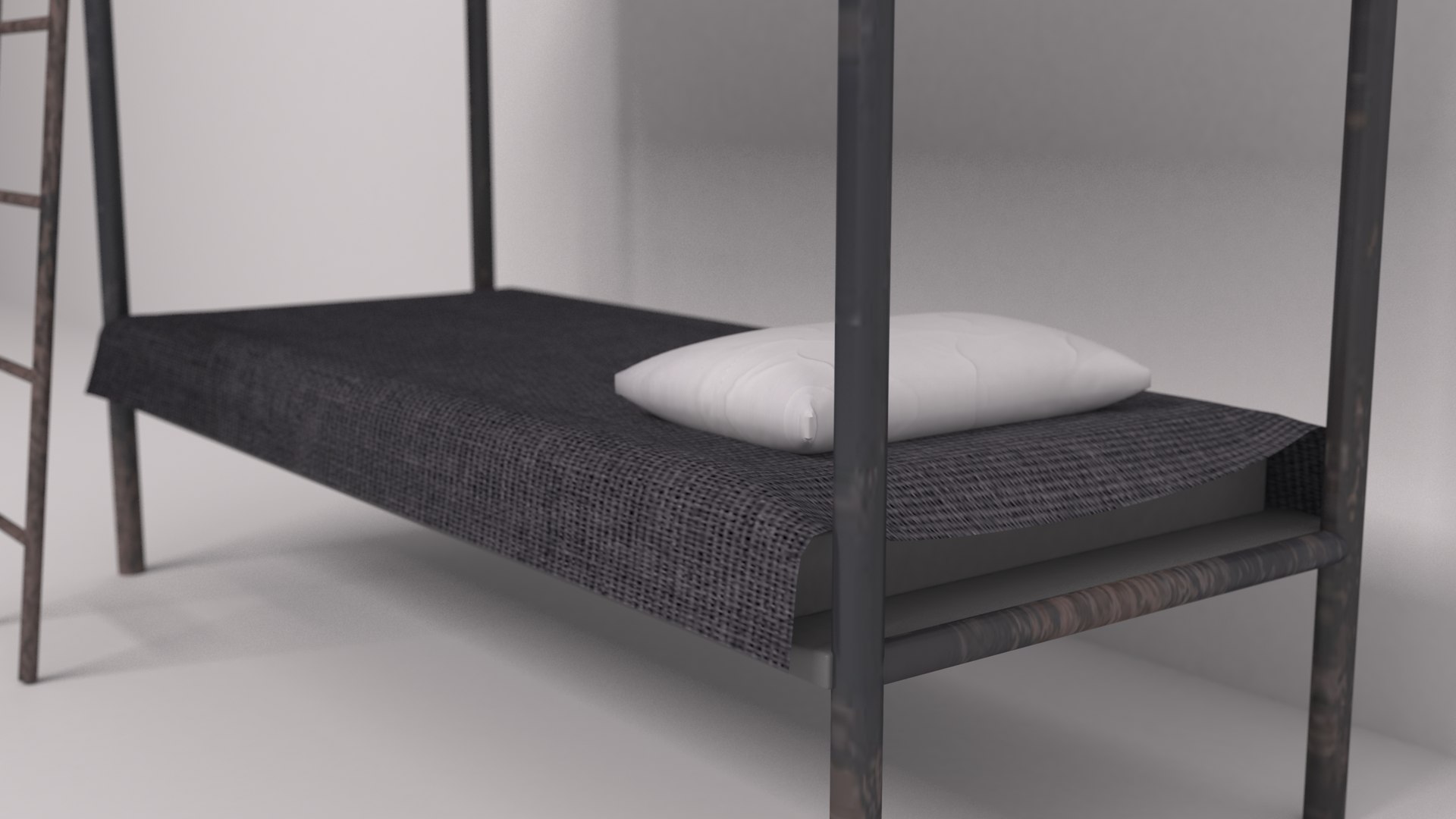 Prison Bunk Bed 3D Model TurboSquid 2023800