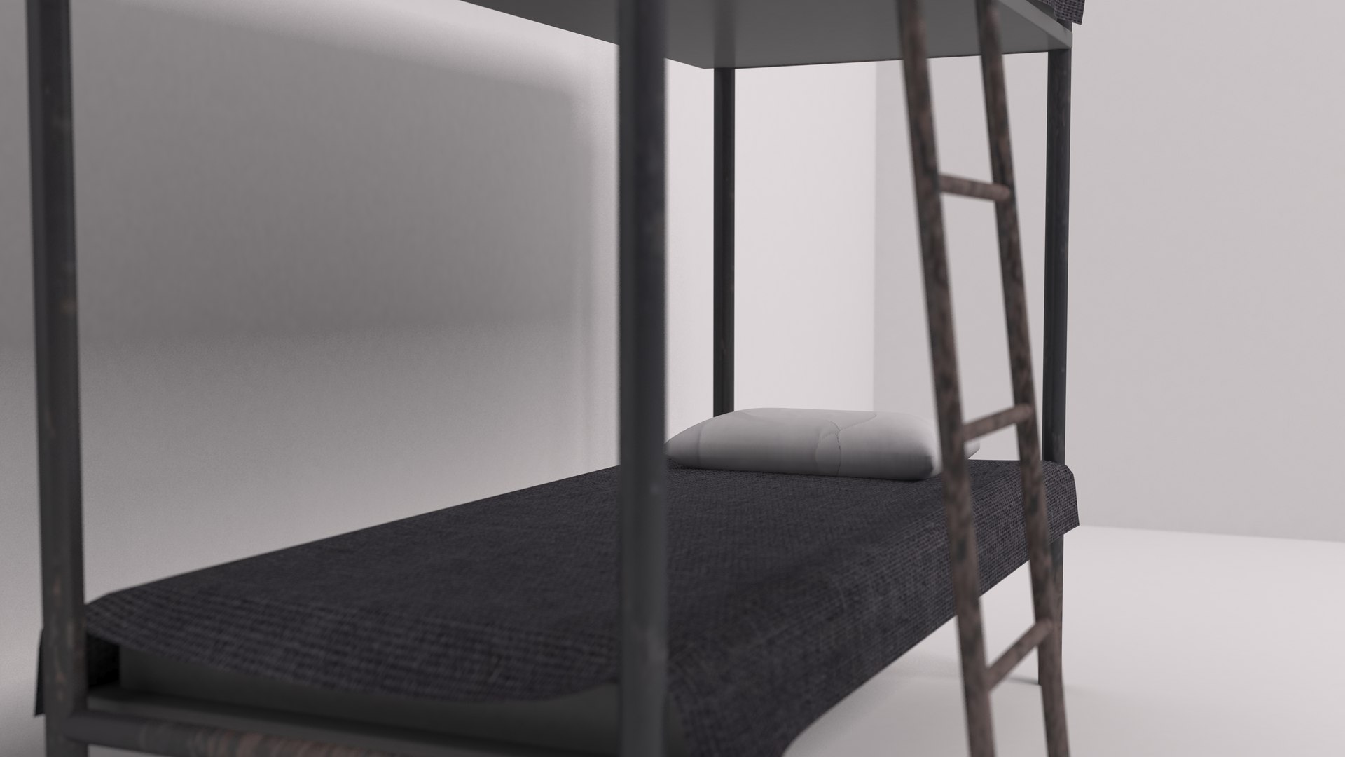 Prison Bunk Bed 3D Model TurboSquid 2023800