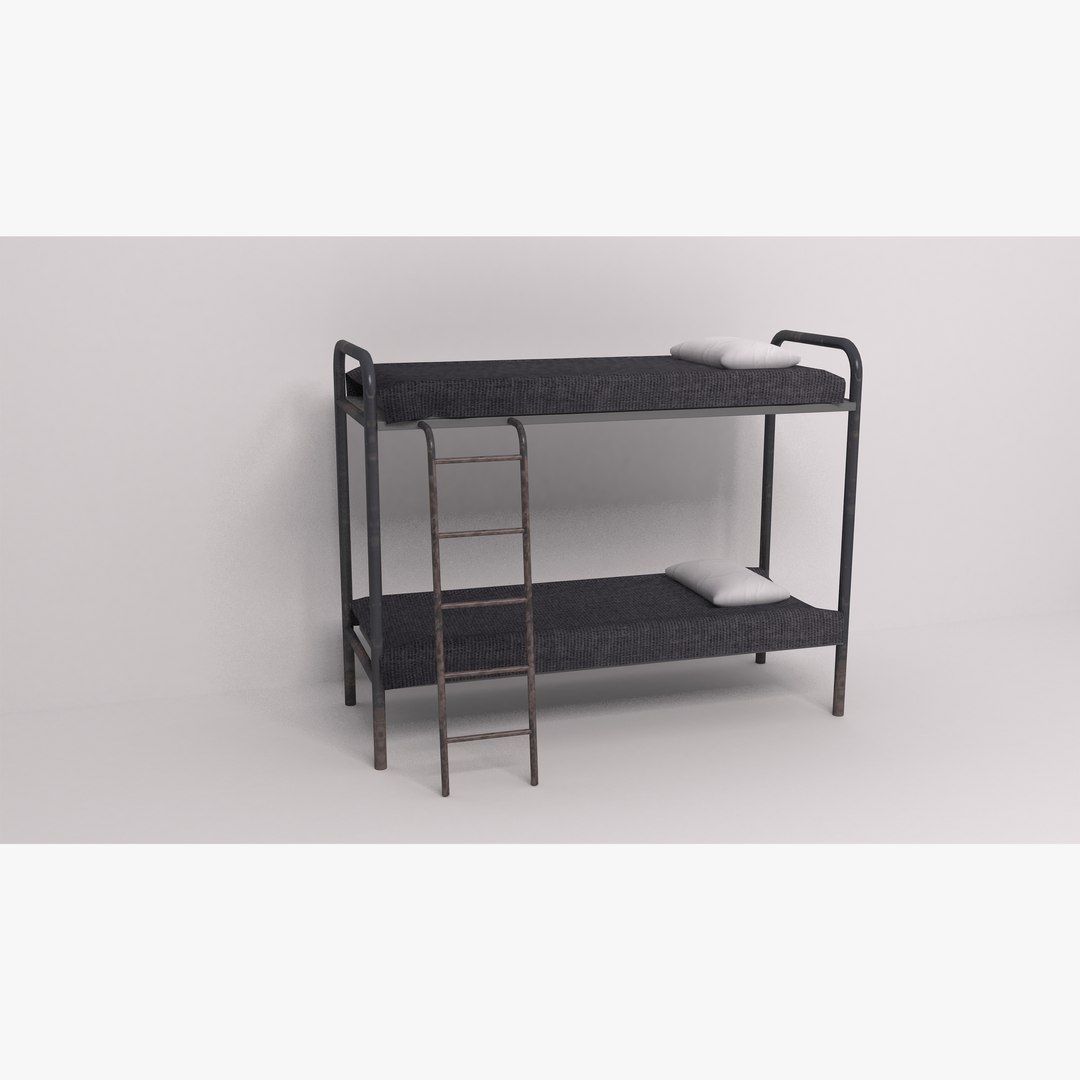 Prison Bunk Bed 3D model - TurboSquid 2023800