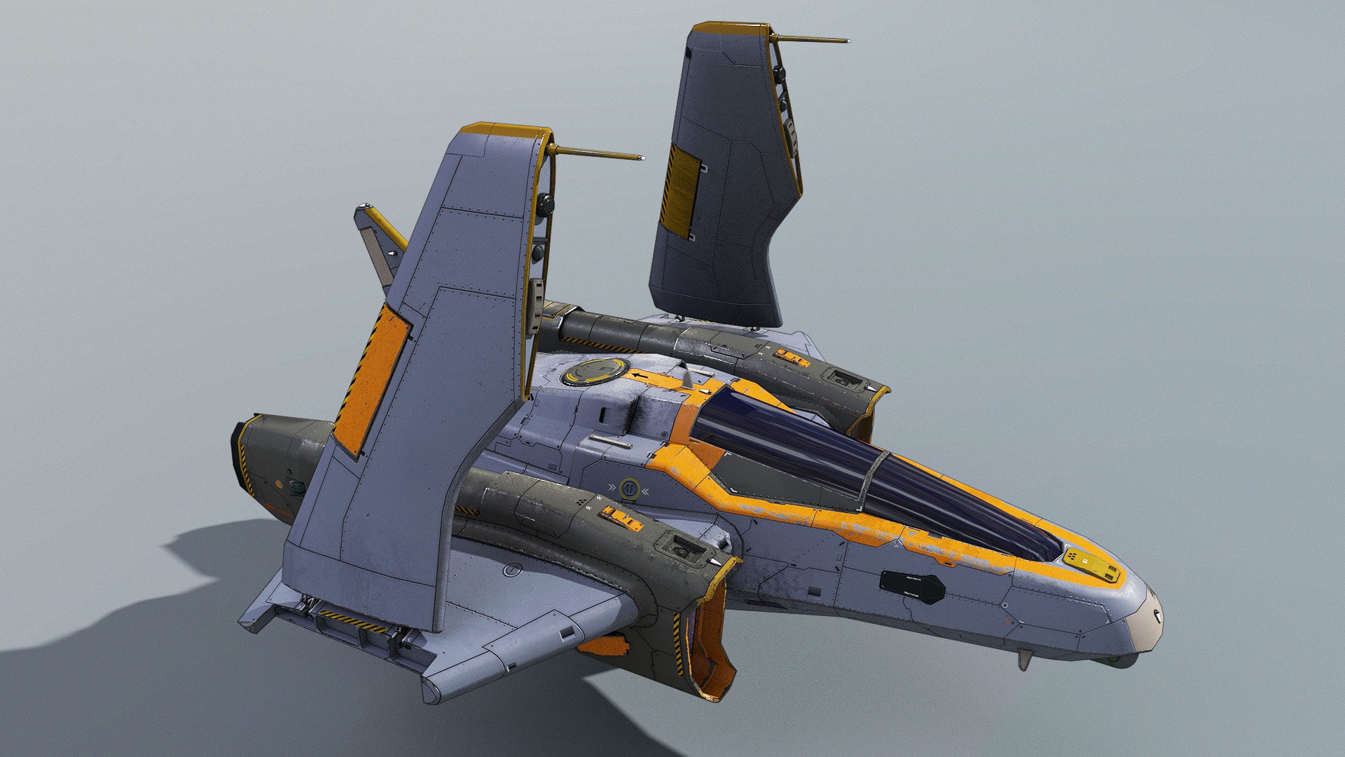 Space Fighter Cutter 3D - TurboSquid 1888869