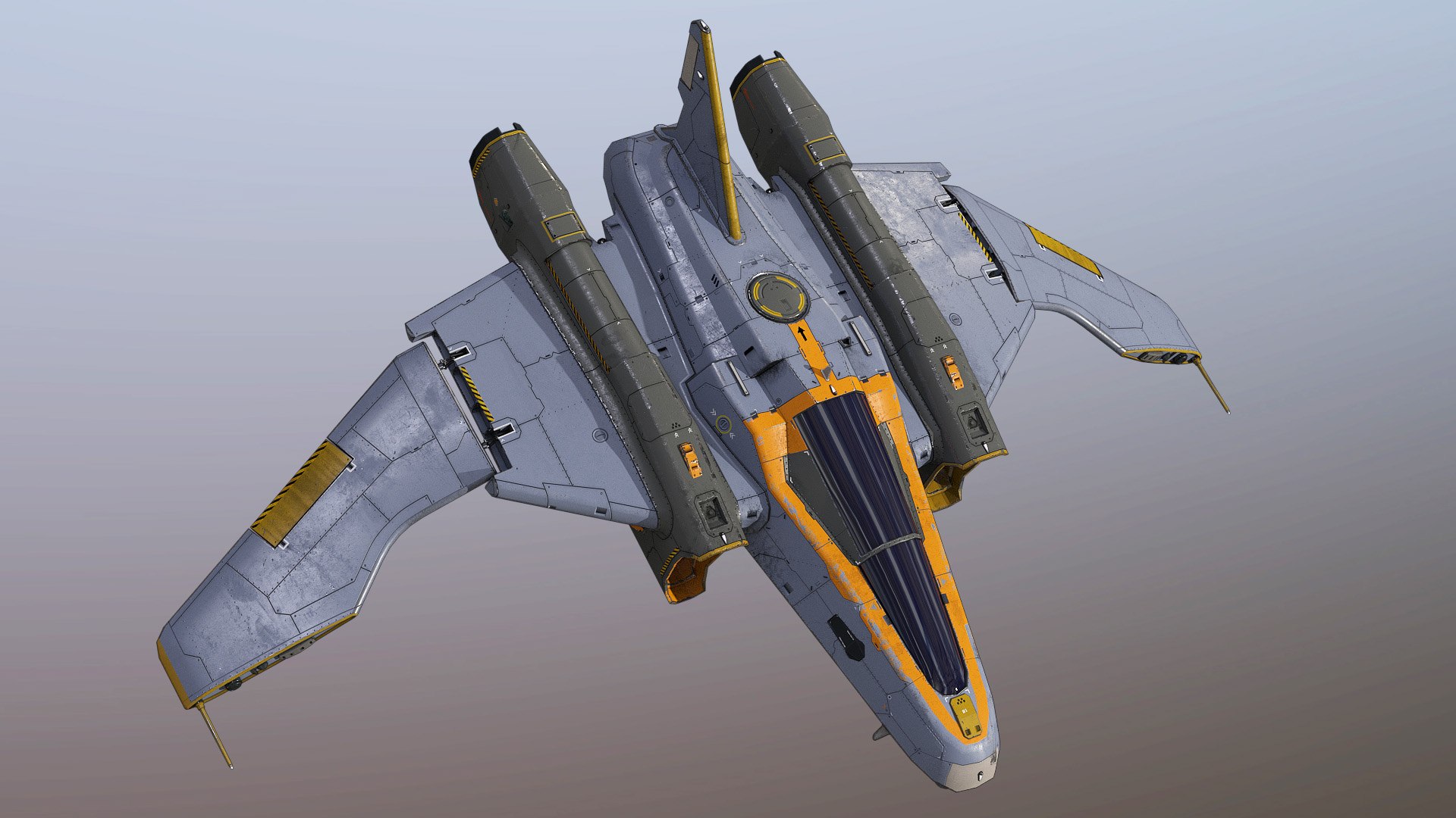 Space Fighter Cutter 3D - TurboSquid 1888869
