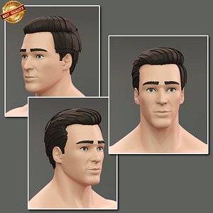 modeled male realistic human 3d model