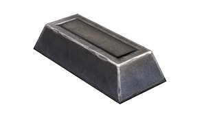 Steel Ingot Iron Bar Industrial Craft Forge Resource