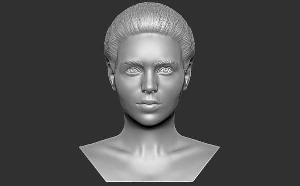 bust woman printing 3D