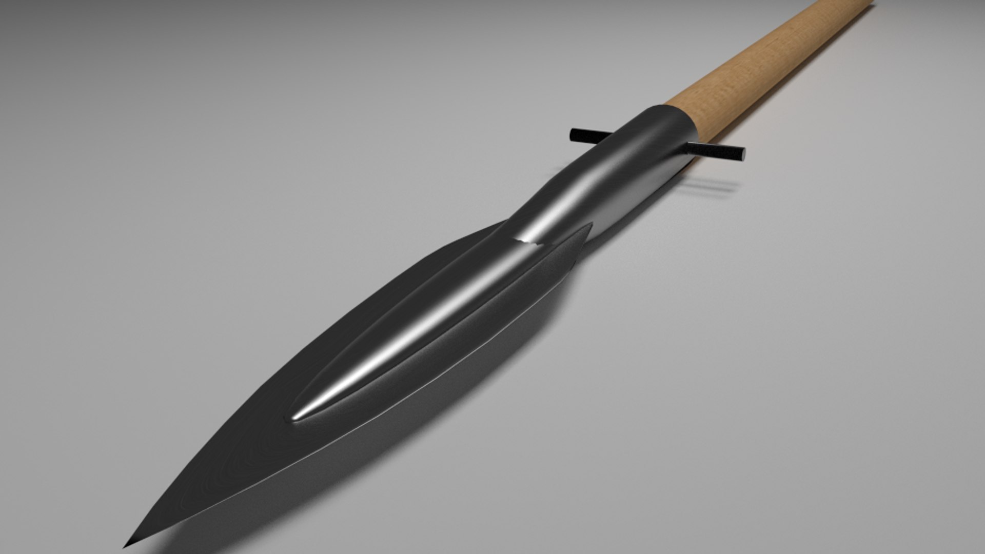 3d Spear Model