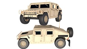 Humvee M1151 3D