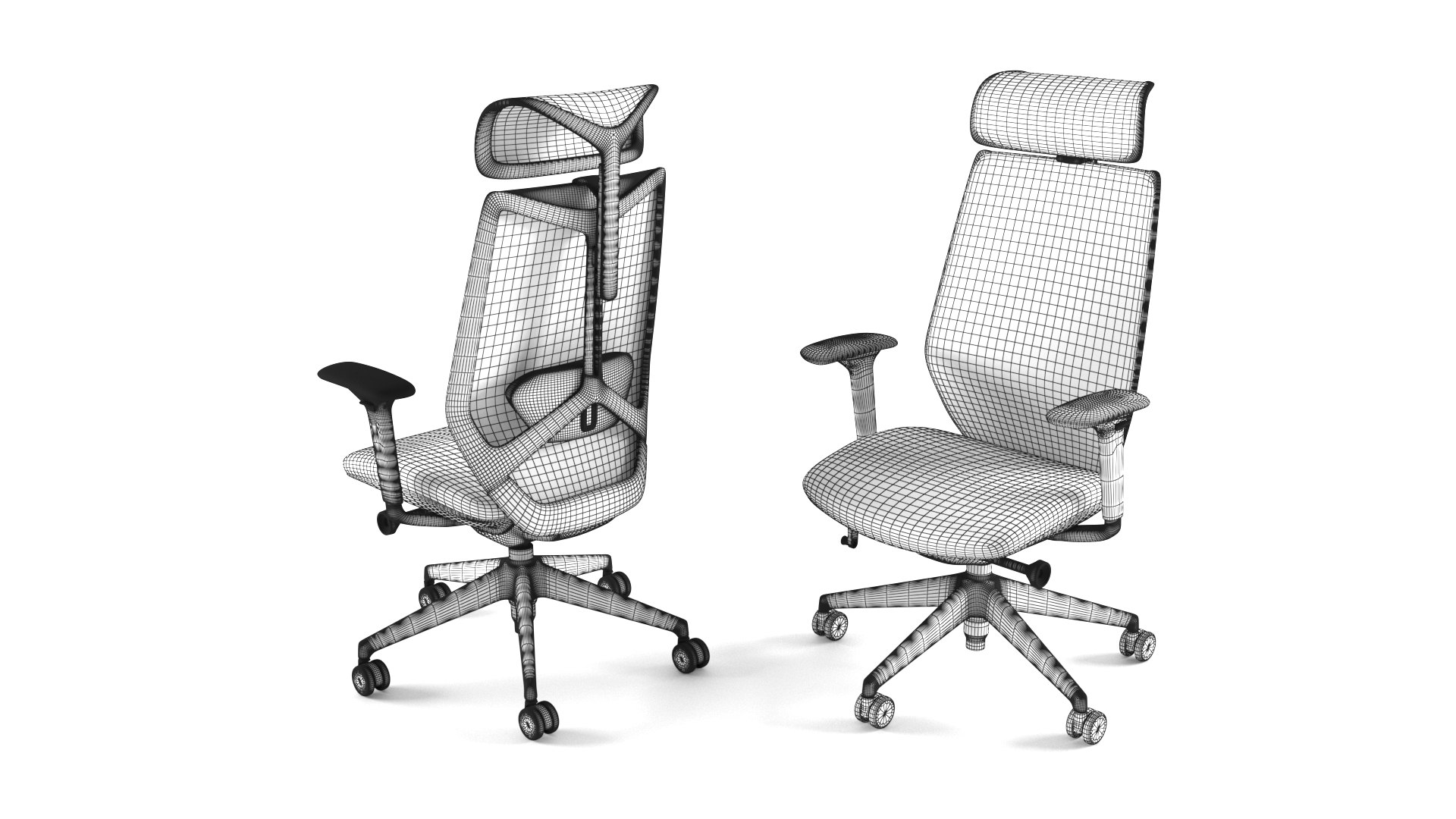 3D Benel - Wonder Office Chair - TurboSquid 2024902