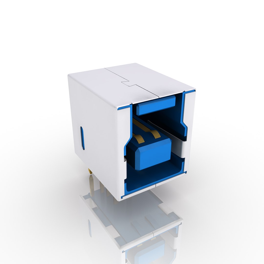 usb connector 3 typ 3ds https://p.turbosquid.com/ts-thumb/r5/tHWGSk/TpL3TTFF/usbsstypbfemaleconnector_view1/jpg/1398027290/1920x1080/fit_q87/fee7b94f682f9b2c836575ab5f7321633a9a6620/usbsstypbfemaleconnector_view1.jpg