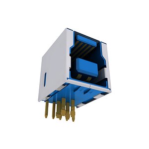 USB 3 Type B Female Connector
