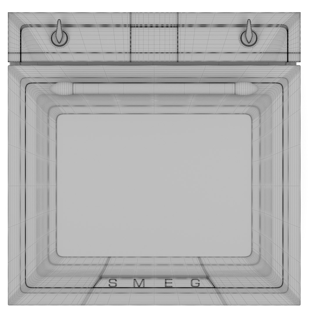 3D SMEG Ovens Model TurboSquid 2003789