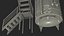 Edelstahl-Weintanks-Set mit Treppe