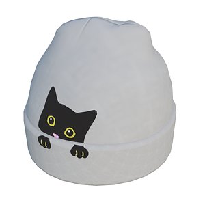 Kitty Cap 3D model