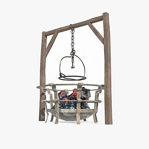 Ancient brazier 3D model