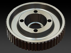 Aluminum Racing Flywheel for 4-Shoe