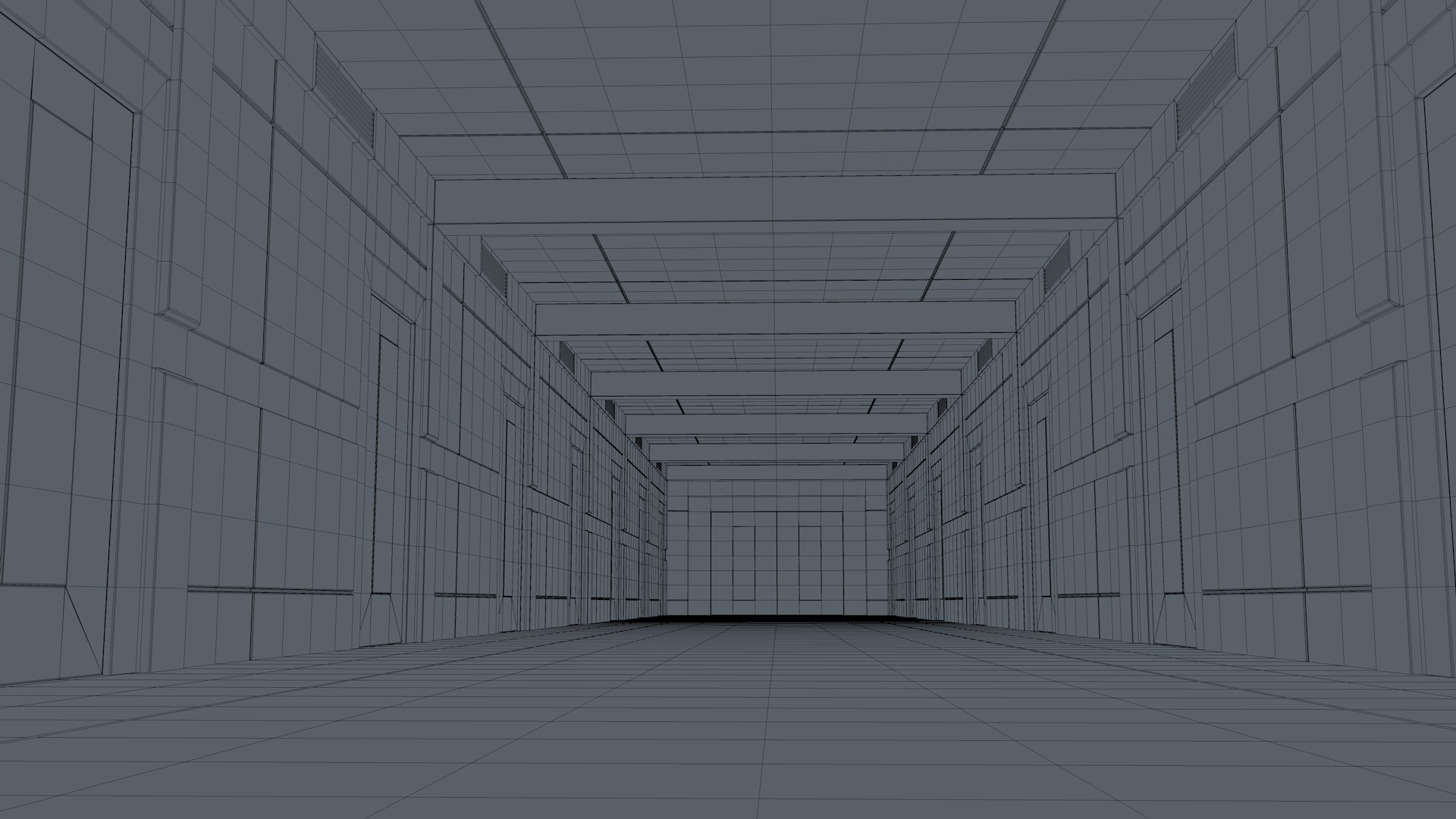 3D Apartment Corridor Model - TurboSquid 2281257