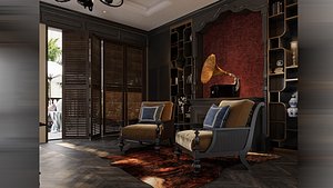 Office of Sneech 01 - MAX FBX OBJ SKP Simlab Collada