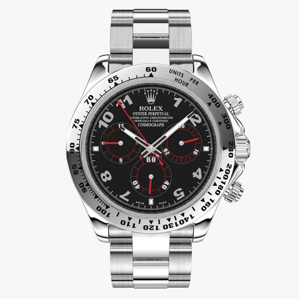 3d model rolex cosmograph daytona watches