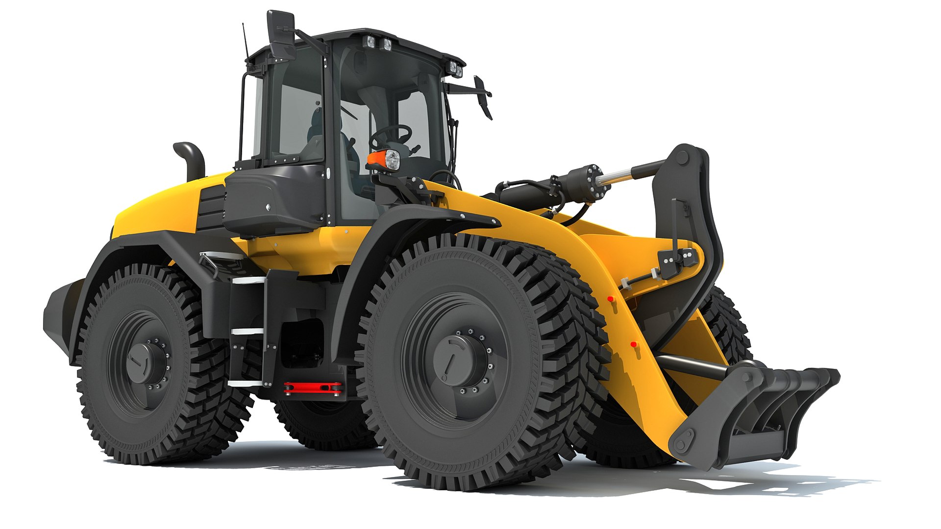 3D Wheel Load Loader Model - TurboSquid 1685832