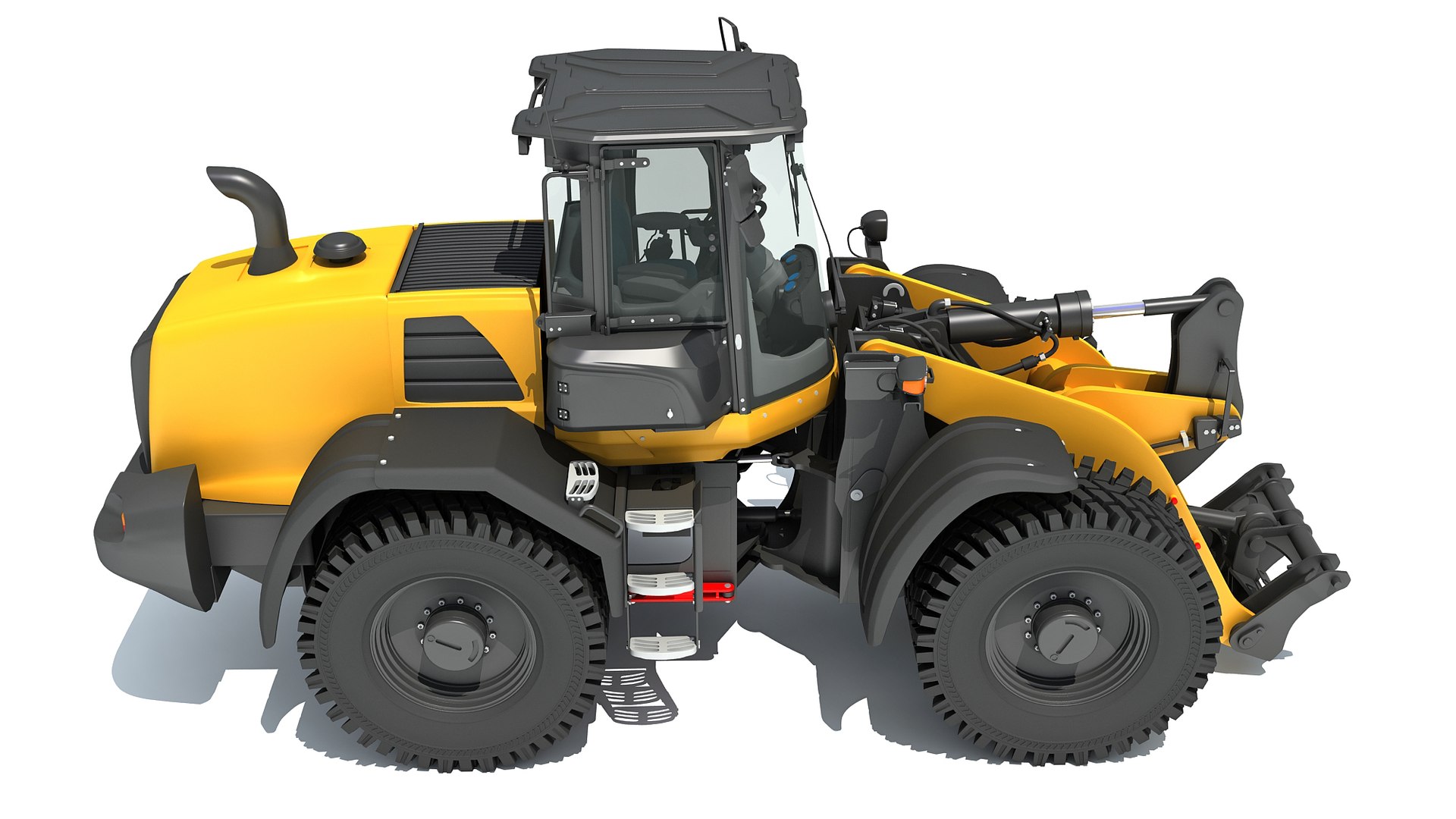 3D Wheel Load Loader Model - TurboSquid 1685832