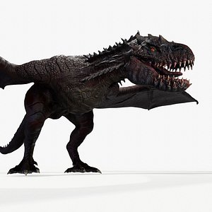 STL file indominus rex jurassic world 🗺️・3D printing model to
