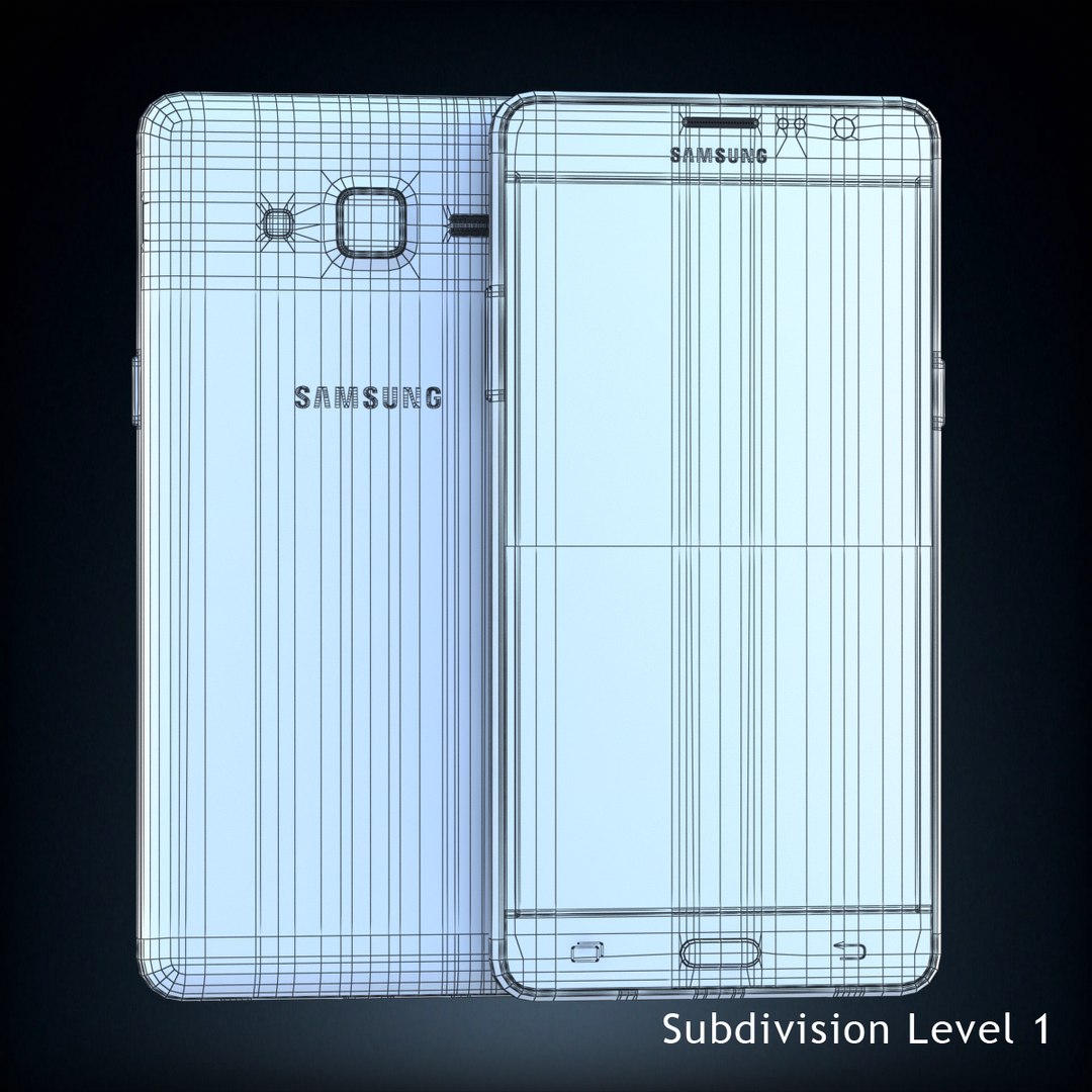 3d Model Of Samsung Galaxy On5