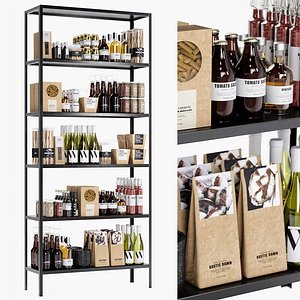 3D kitchen decor set 13 model