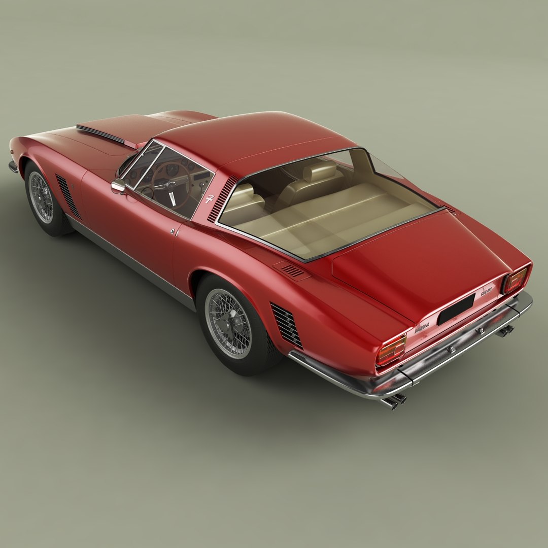 Iso Grifo Gl Series 3D Model - TurboSquid 1314233