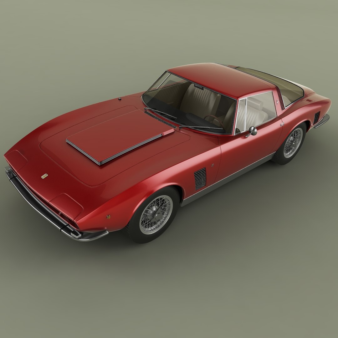 Iso Grifo Gl Series 3D Model - TurboSquid 1314233