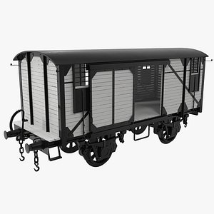 Wooden Train Carriage
